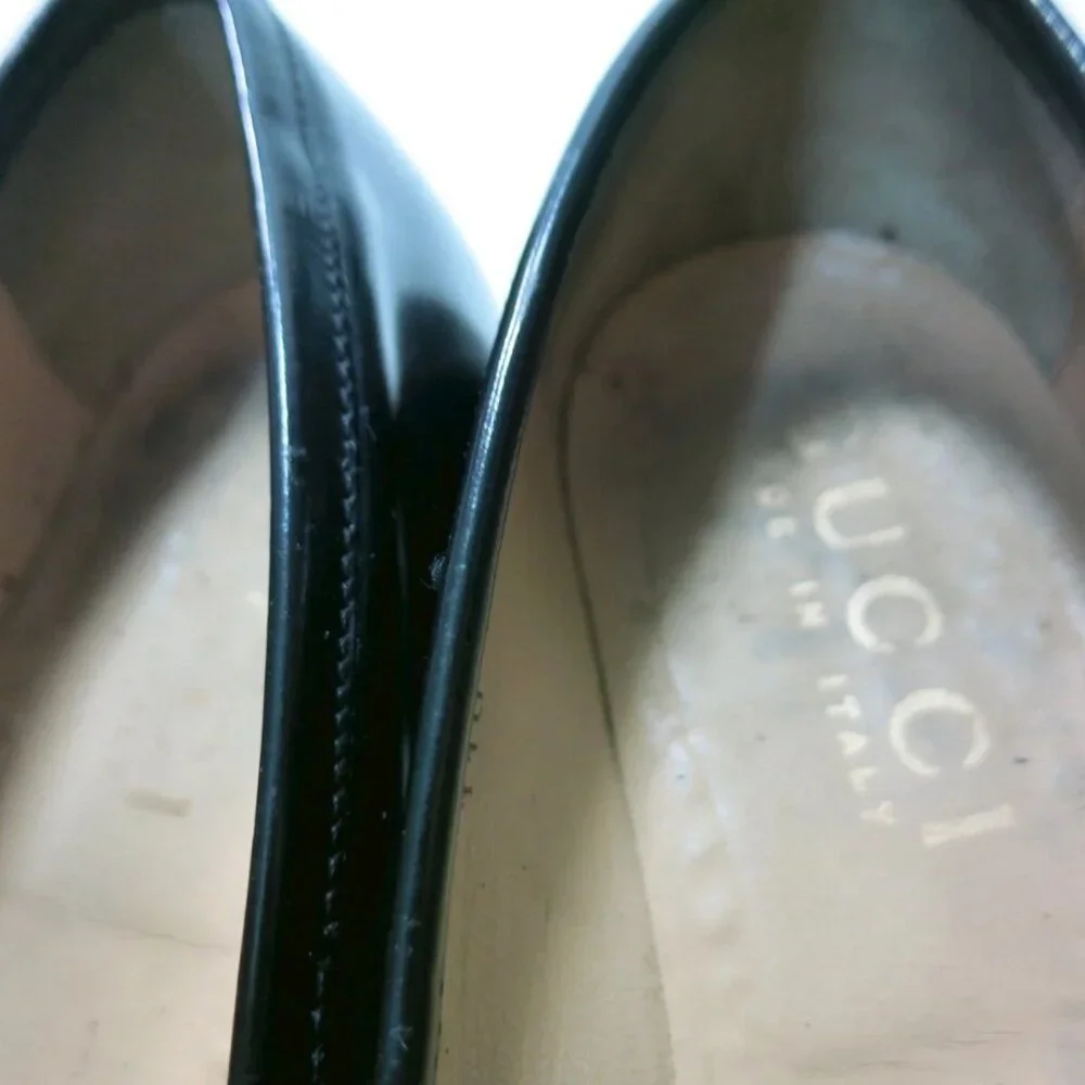 Gucci Horse Bit Leather Casual Footwear Men's Loafers Shoes Italy Sz 41.5 E 8